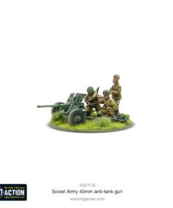 Soviet 45mm Anti-Tank Gun