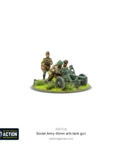 Alternative view of Soviet 45mm Anti-Tank Gun