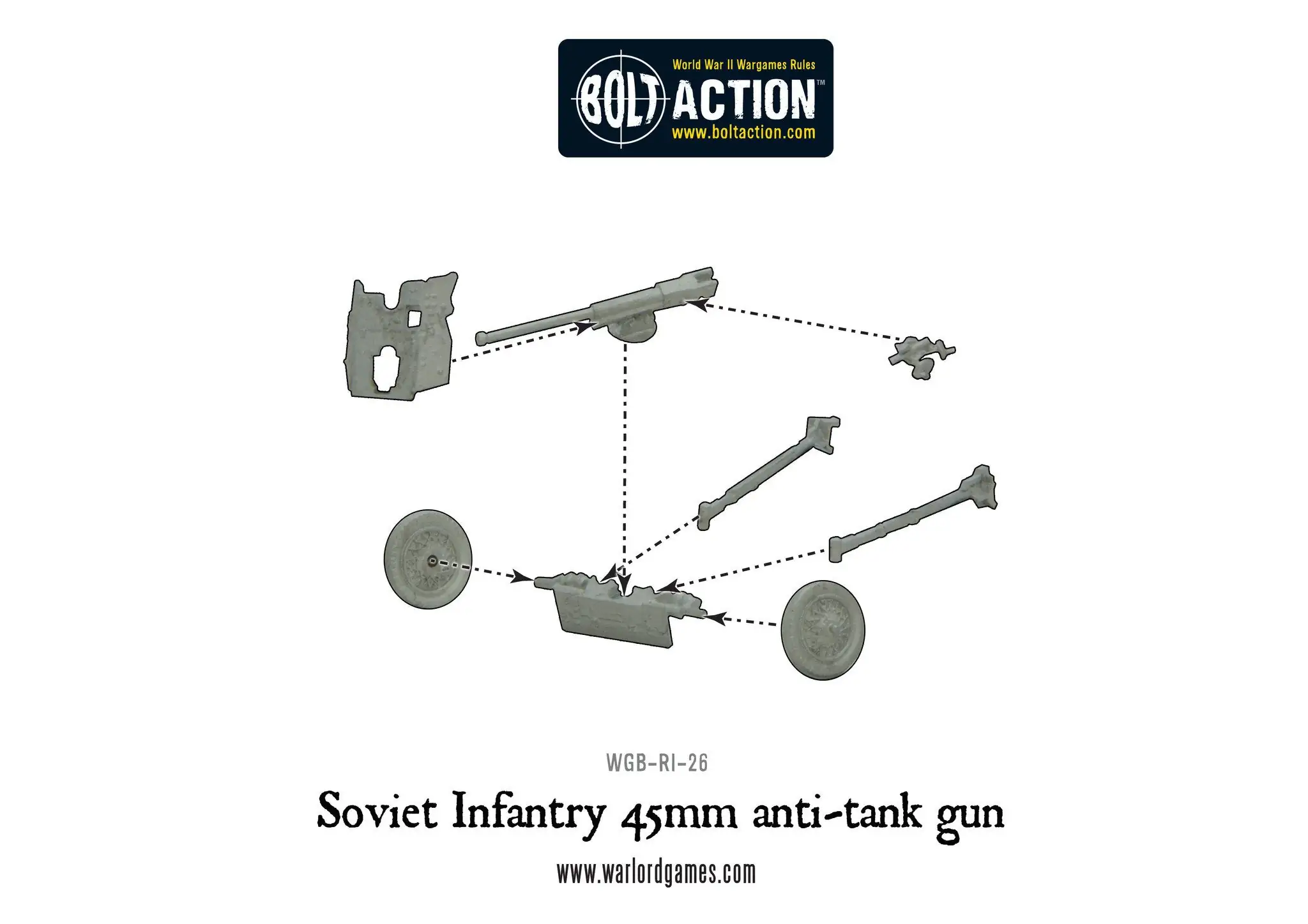 Soviet 45mm Anti-Tank Gun - Image 4
