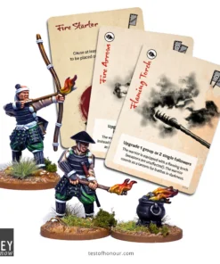 Ashigaru with Fire Arrows and Flaming Torch