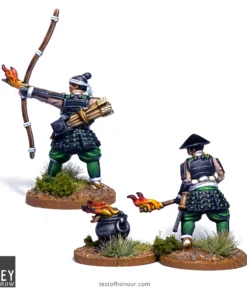 Ashigaru with Fire Arrows and Flaming Torch - Image 3