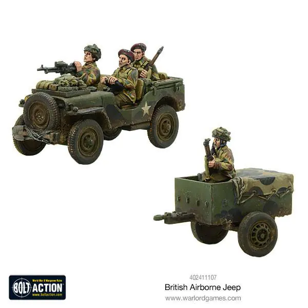 British Airborne Jeep & Trailer - Image 7