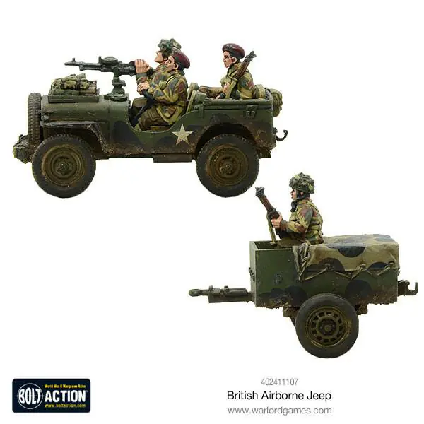 British Airborne Jeep & Trailer - Image 6