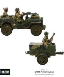 British Airborne Jeep & Trailer - Image 3