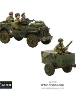 British Airborne Jeep & Trailer - Image 2