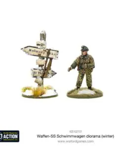 Waffen-SS Schwimmwagen diorama (winter) - Image 9