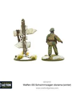 Waffen-SS Schwimmwagen diorama (winter) - Image 8