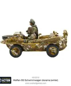Waffen-SS Schwimmwagen diorama (winter) - Image 7