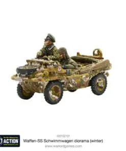 Waffen-SS Schwimmwagen diorama (winter) - Image 6