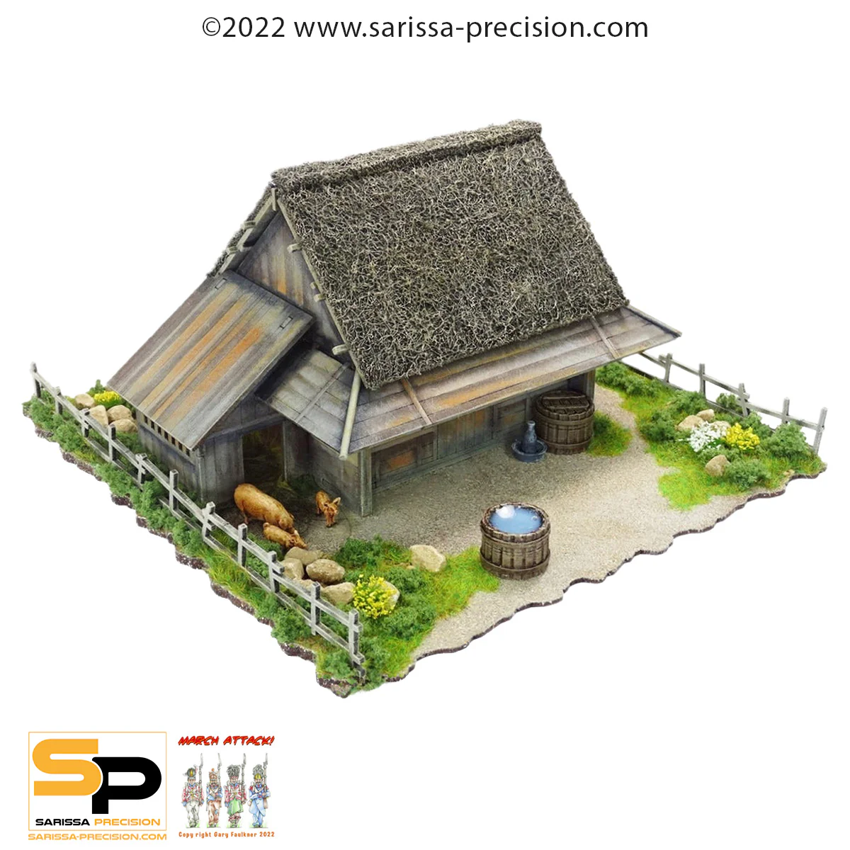 Mountain Village Scenery Set (28mm) - Image 7