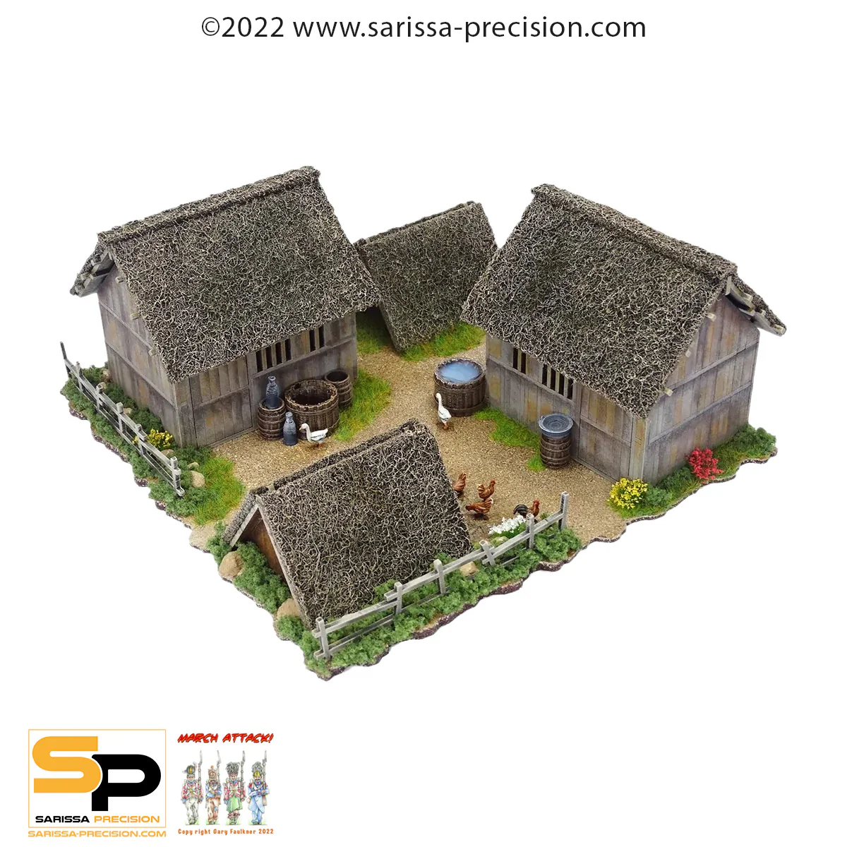 Mountain Village Scenery Set (28mm) - Image 8