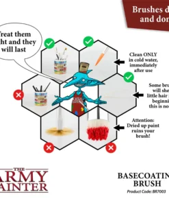 Alternative view of Hobby Brush: Basecoating