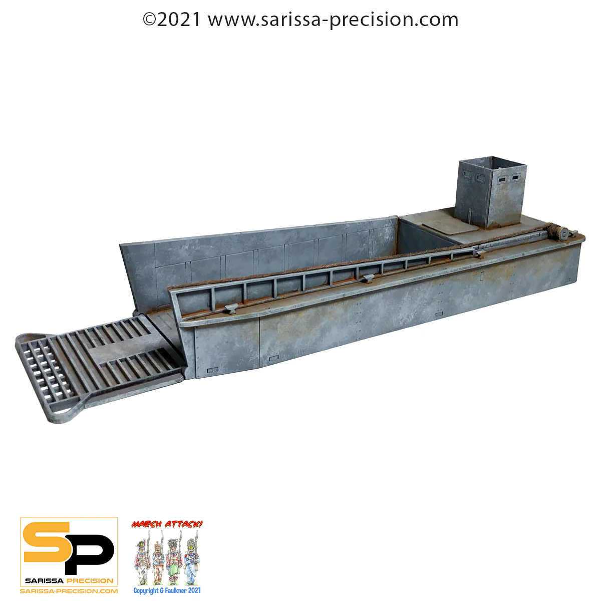 LCM 3 (Landing Craft Mechanized) (28mm) - Image 3