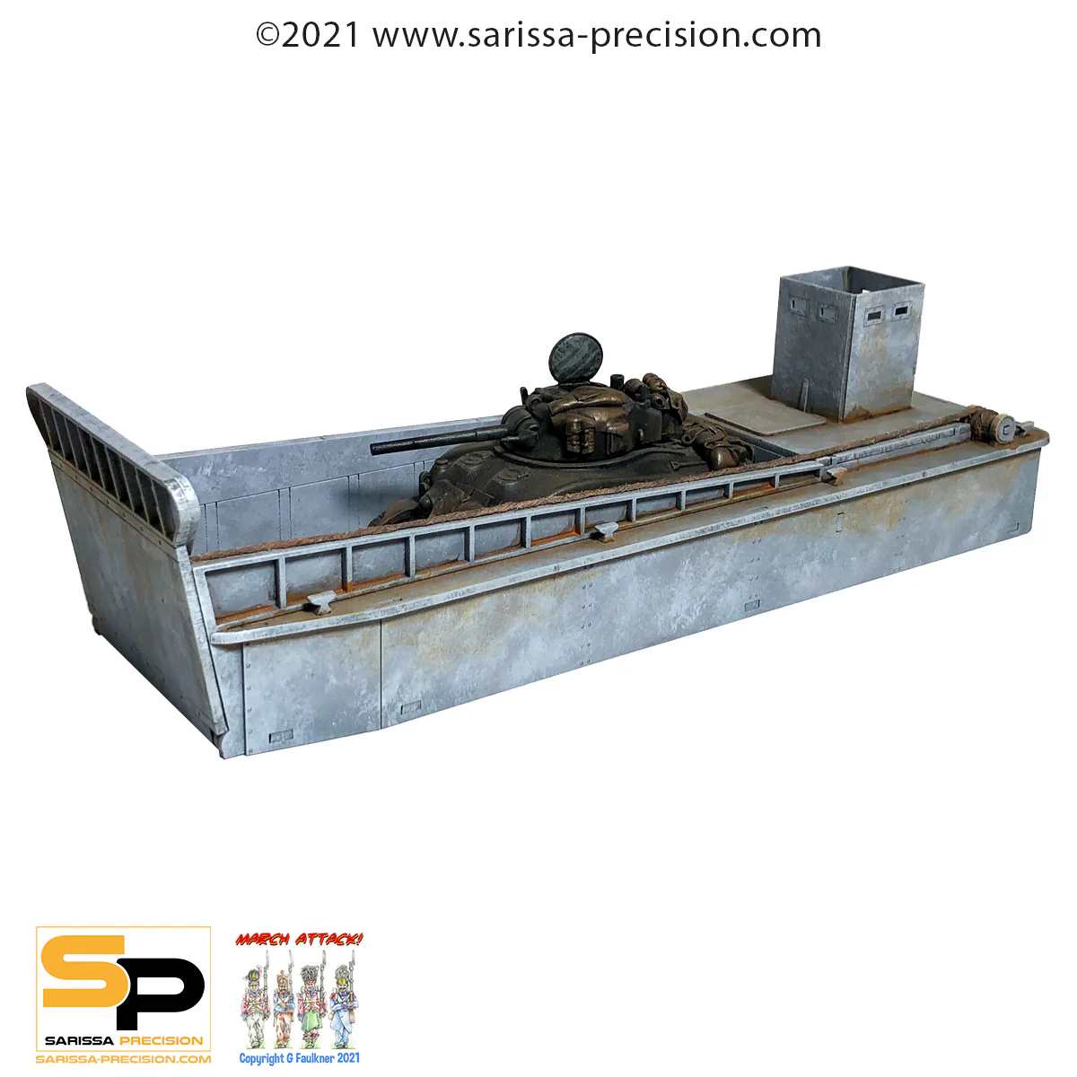 LCM 3 (Landing Craft Mechanized) (28mm) - Image 2