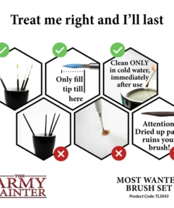 Alternative view of Most Wanted Brush Set