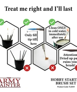 Alternative view of Hobby Starter Brush Set