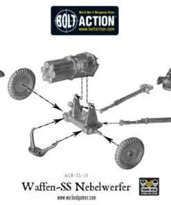 Waffen-SS 150mm Nebelwerfer 41 (1943-45) - Image 4