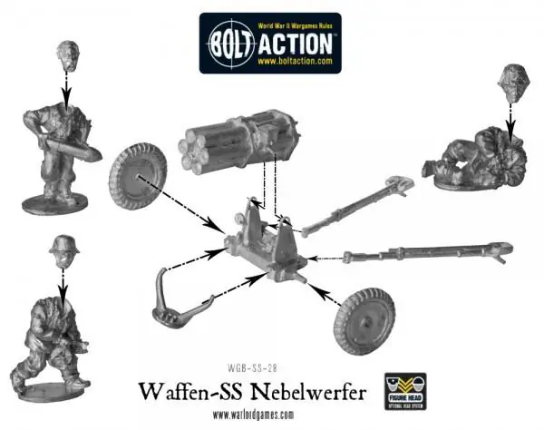 Waffen-SS 150mm Nebelwerfer 41 (1943-45) - Image 4