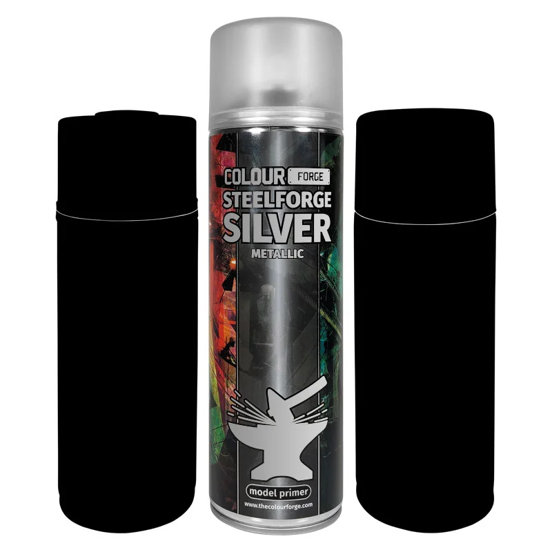 Colour Forge Spray: Steelforge Silver (500ml) - Image 2