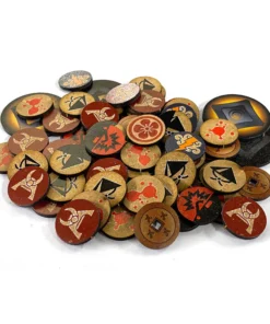 Alternative view of Test of Honour & Sengoku Token Set