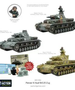 Alternative view of Panzer IV Ausf. B/C/D Zug (Three Tanks)