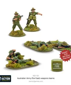 Alternative view of Australian Army (Far East) weapons teams