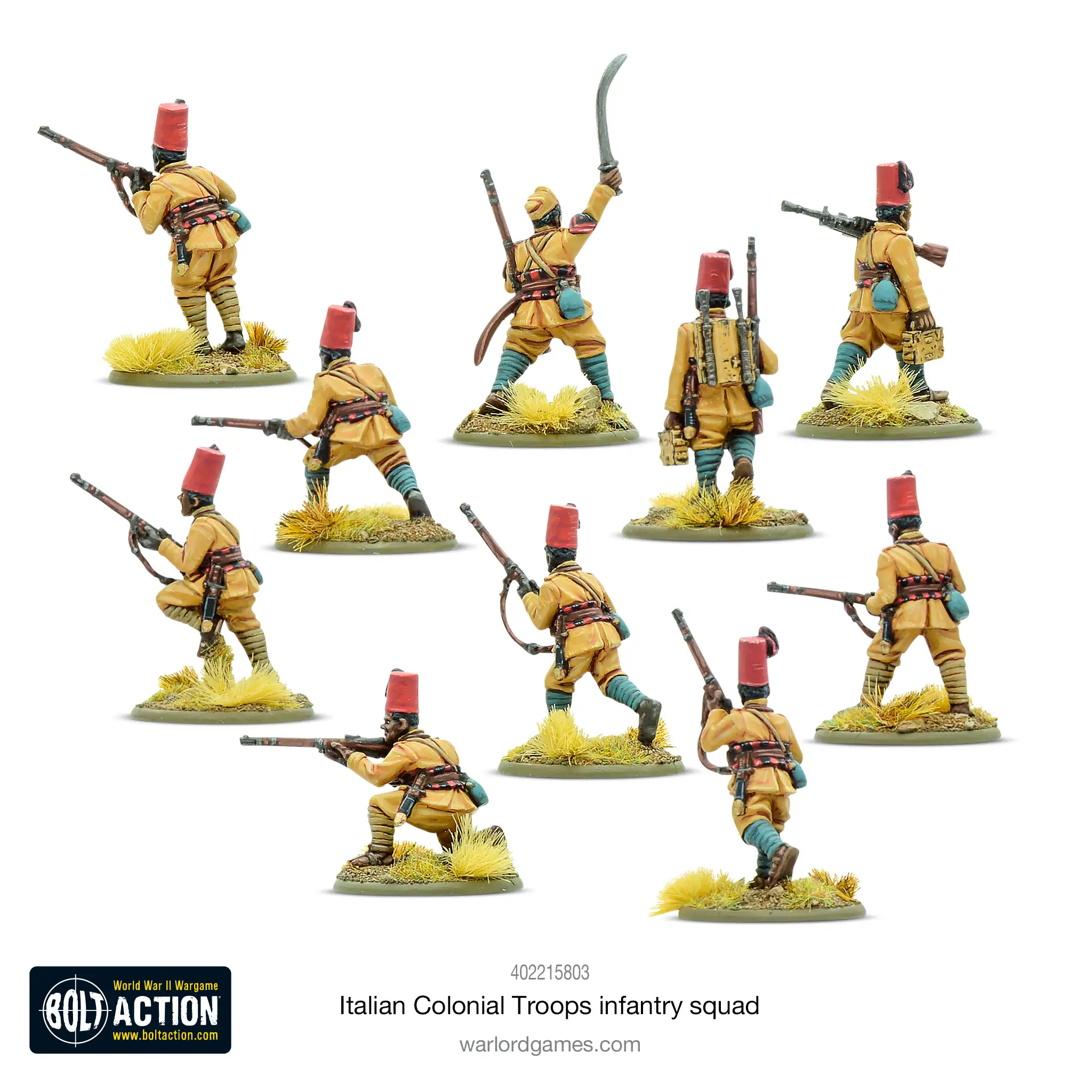 Italian Colonial Troops Infantry Squad - Image 3