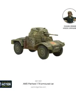Alternative view of Panhard 178 armoured car
