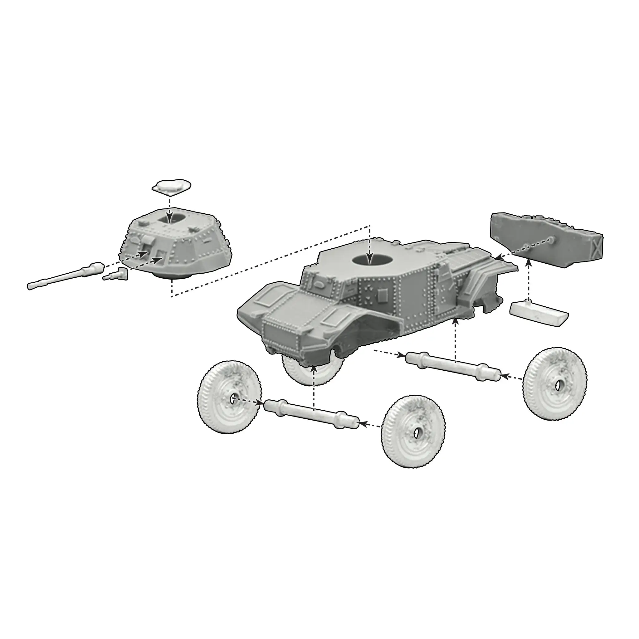 Panhard 178 armoured car - Image 4