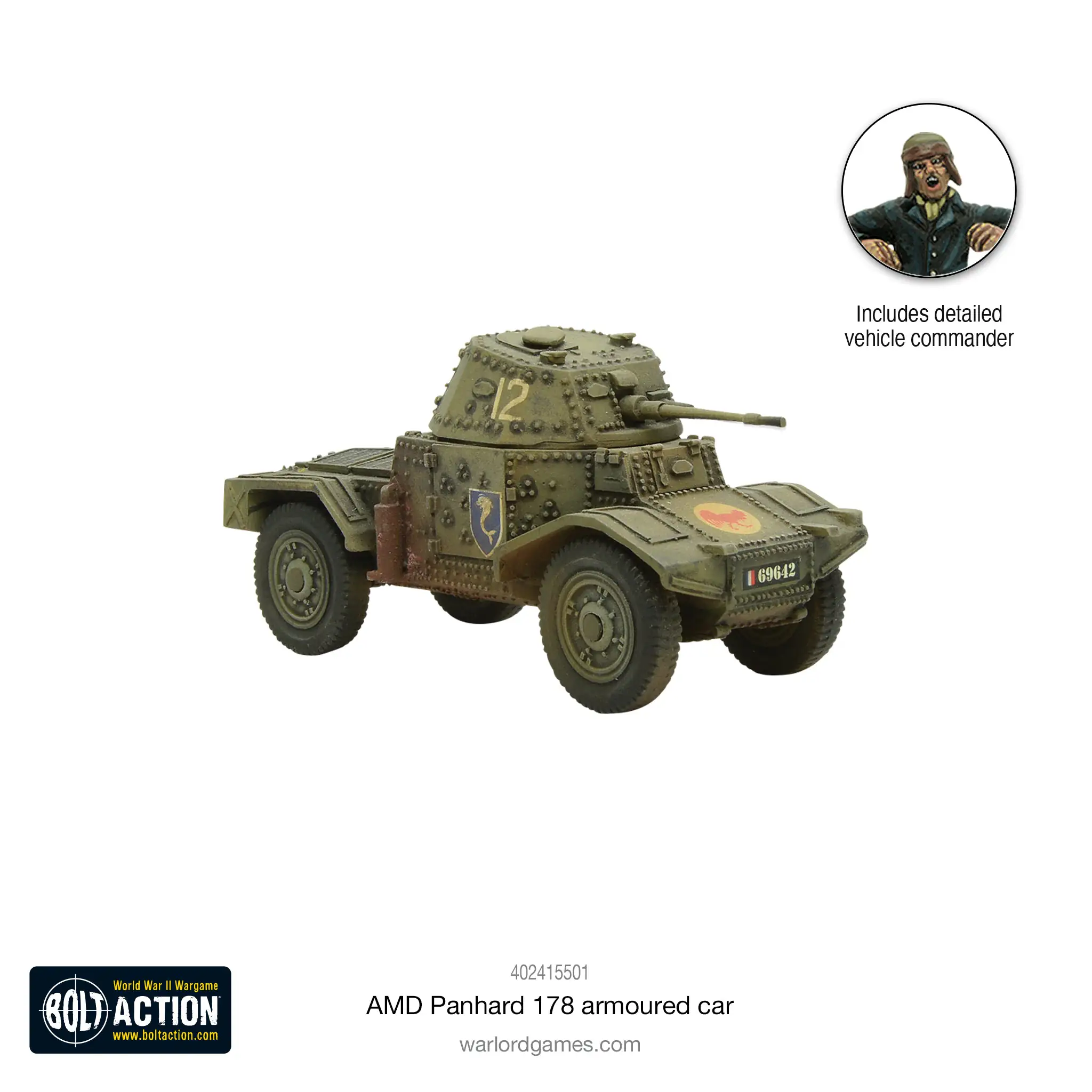 Panhard 178 armoured car - Image 2