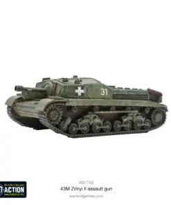 Alternative view of Hungarian 43M Zrínyi II Assault Gun