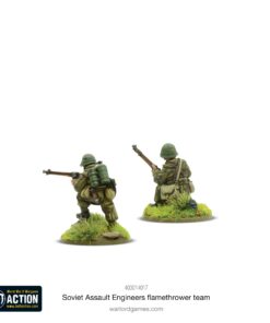 Alternative view of Soviet Assault Engineers flamethrower team