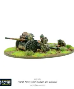 French Army 47mm medium anti-tank gun