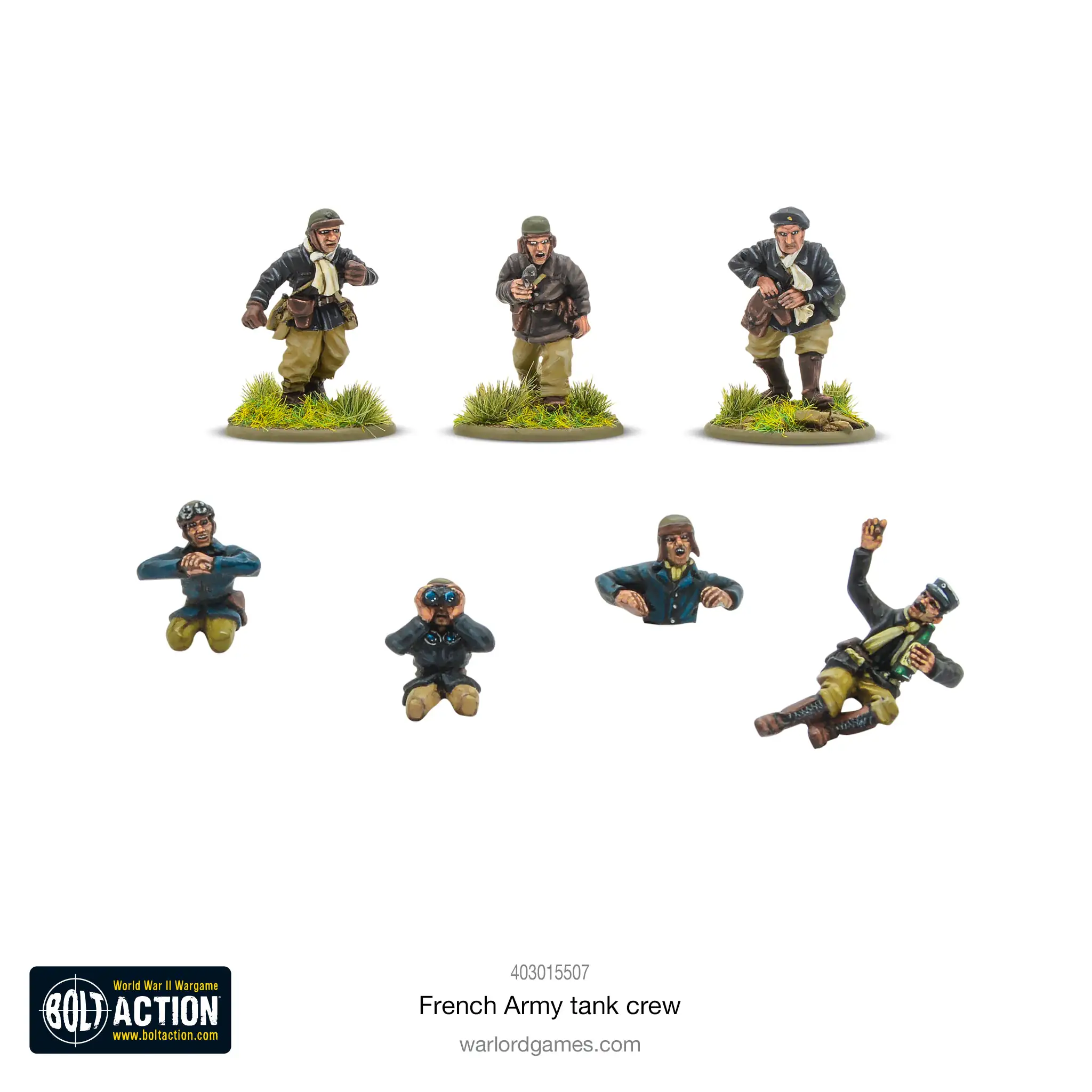 French Army tank crew