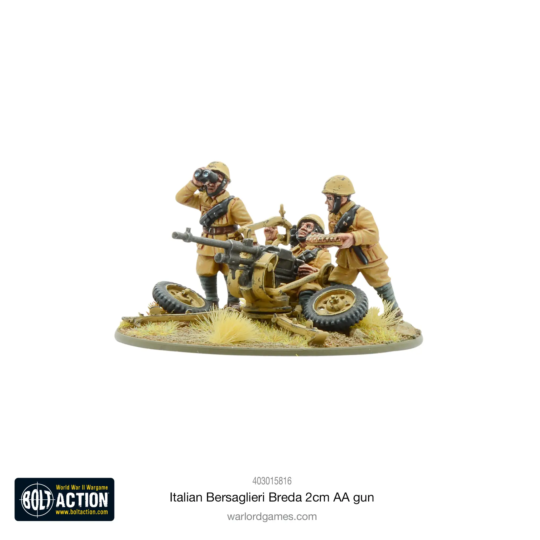 Italian Bersaglieri Breda 2cm AA gun - Image 2