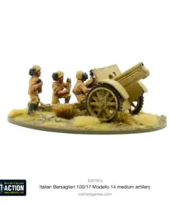 Italian Bersaglieri 100/17 Modello 14 medium artillery - Image 5