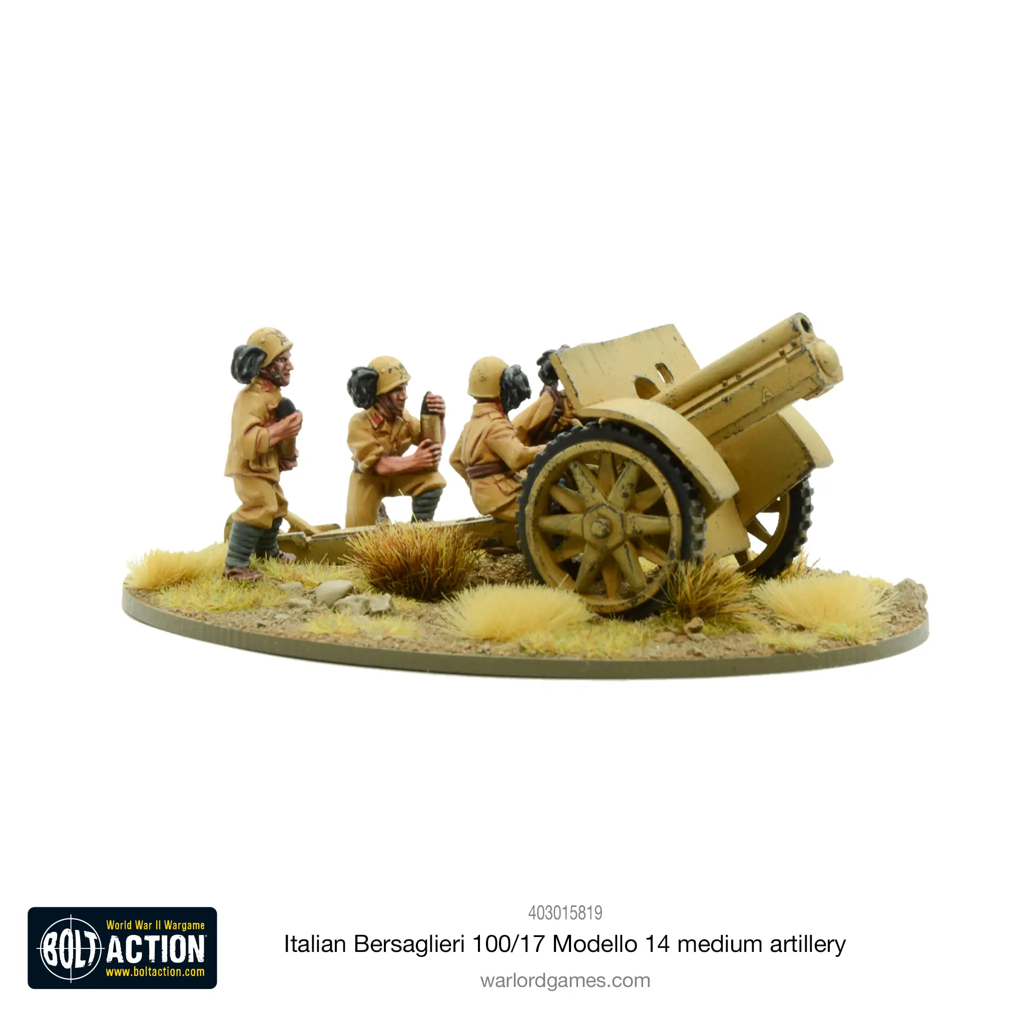Italian Bersaglieri 100/17 Modello 14 medium artillery - Image 5