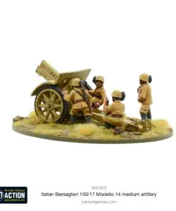 Italian Bersaglieri 100/17 Modello 14 medium artillery - Image 4