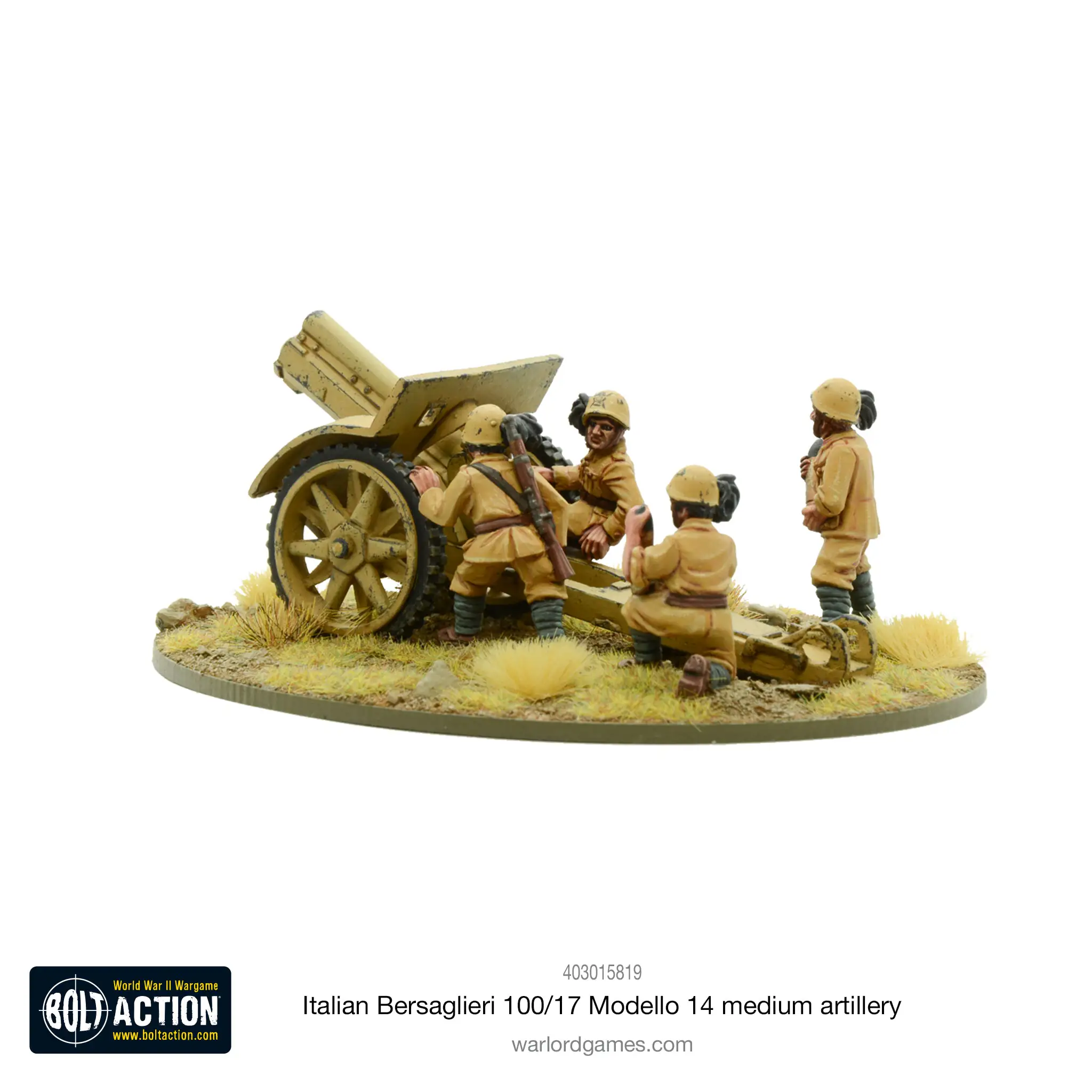 Italian Bersaglieri 100/17 Modello 14 medium artillery - Image 4