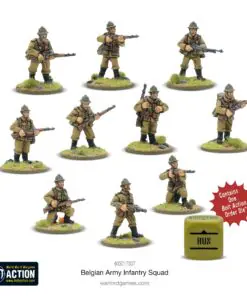 Alternative view of Belgian Infantry Squad