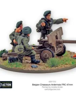 Belgian Chasseurs Ardennais FRC 47mm anti-tank gun - Image 3