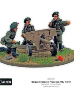 Belgian Chasseurs Ardennais FRC 47mm anti-tank gun