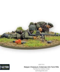Belgian Chasseurs Ardennais anti-tank rifle team - Image 3