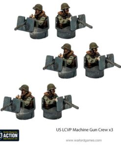 US LCVP Machine Gun Crew