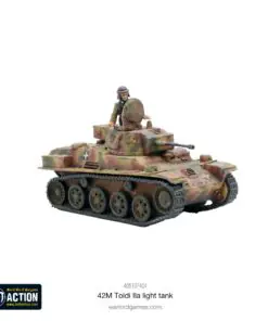 Alternative view of Hungarian 42M Toldi IIa Light Tank