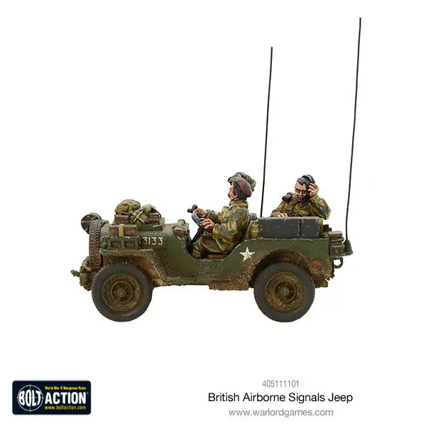 British Airborne Signals Jeep - Image 5