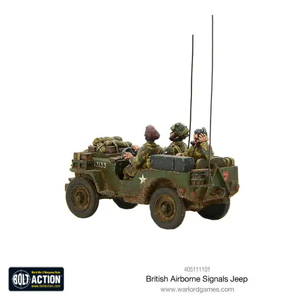 British Airborne Signals Jeep - Image 4