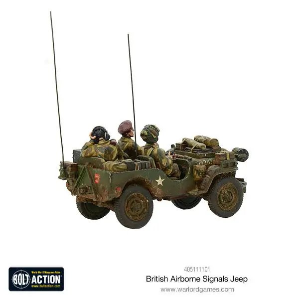 British Airborne Signals Jeep - Image 3