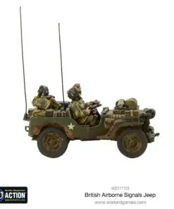 British Airborne Signals Jeep - Image 2