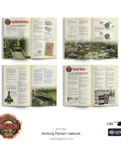 Alternative view of Achtung Panzer! rulebook